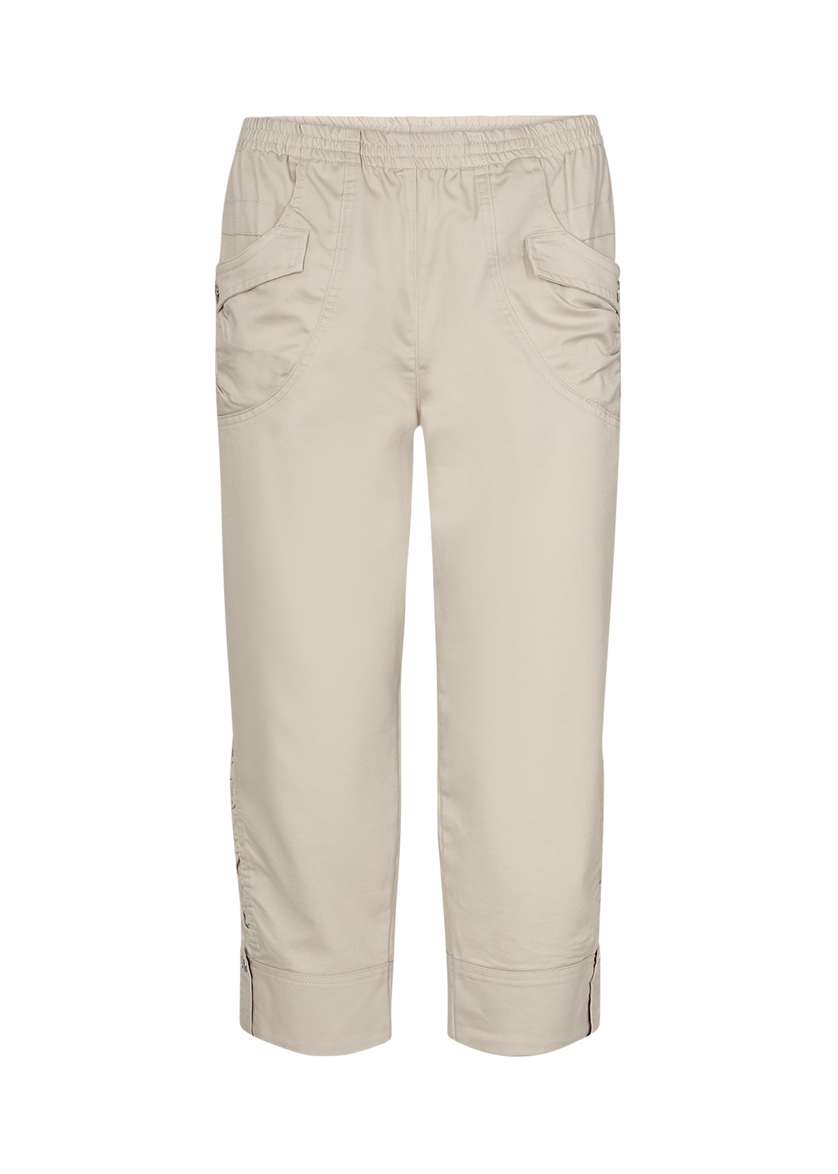 Soyaconcept Turn Up Cuff Crop Trouser