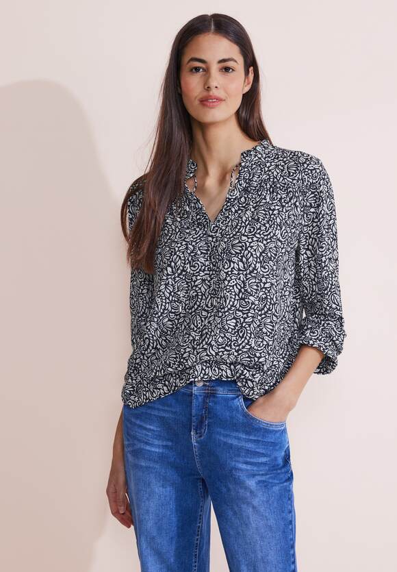 STREET ONE Ruched Detail Blouse