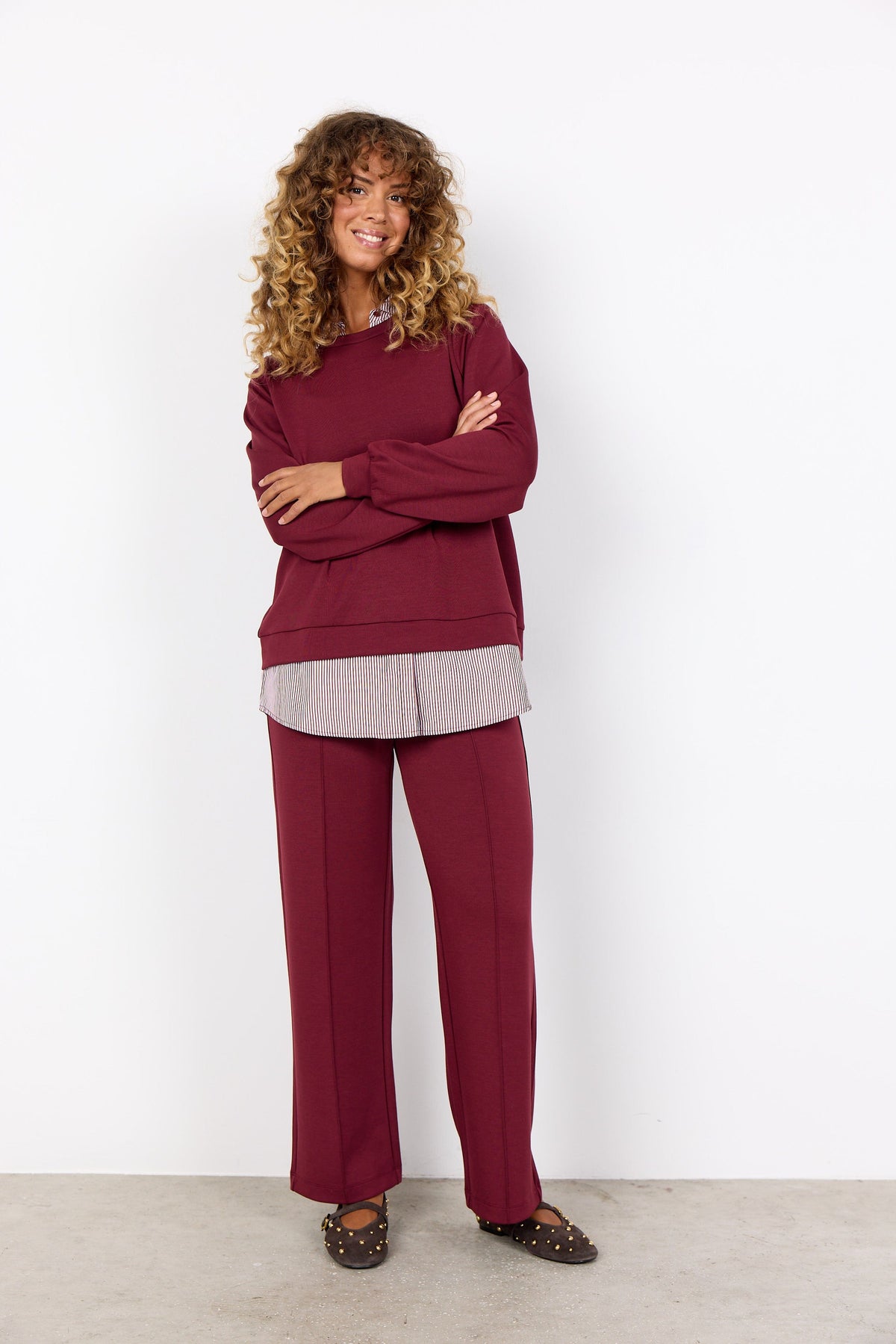 Soyaconcept Shirt Trim Sweater