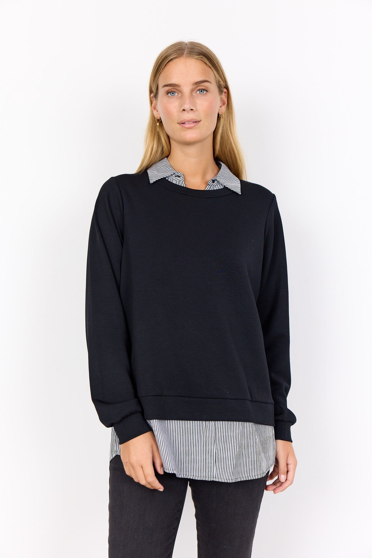 Soyaconcept Shirt Trim Sweater