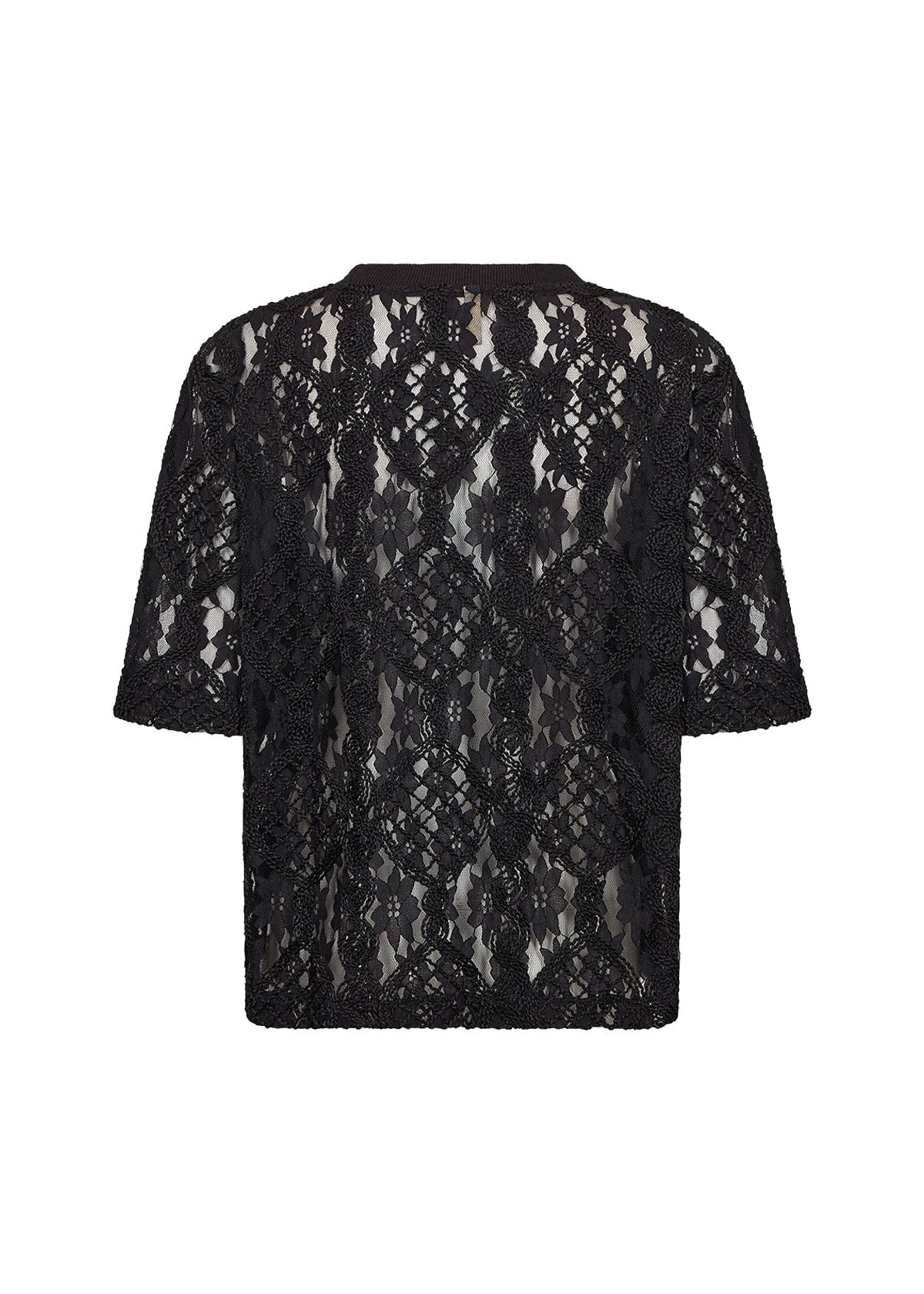 Soyaconcept Lace Top With Cord Detailing