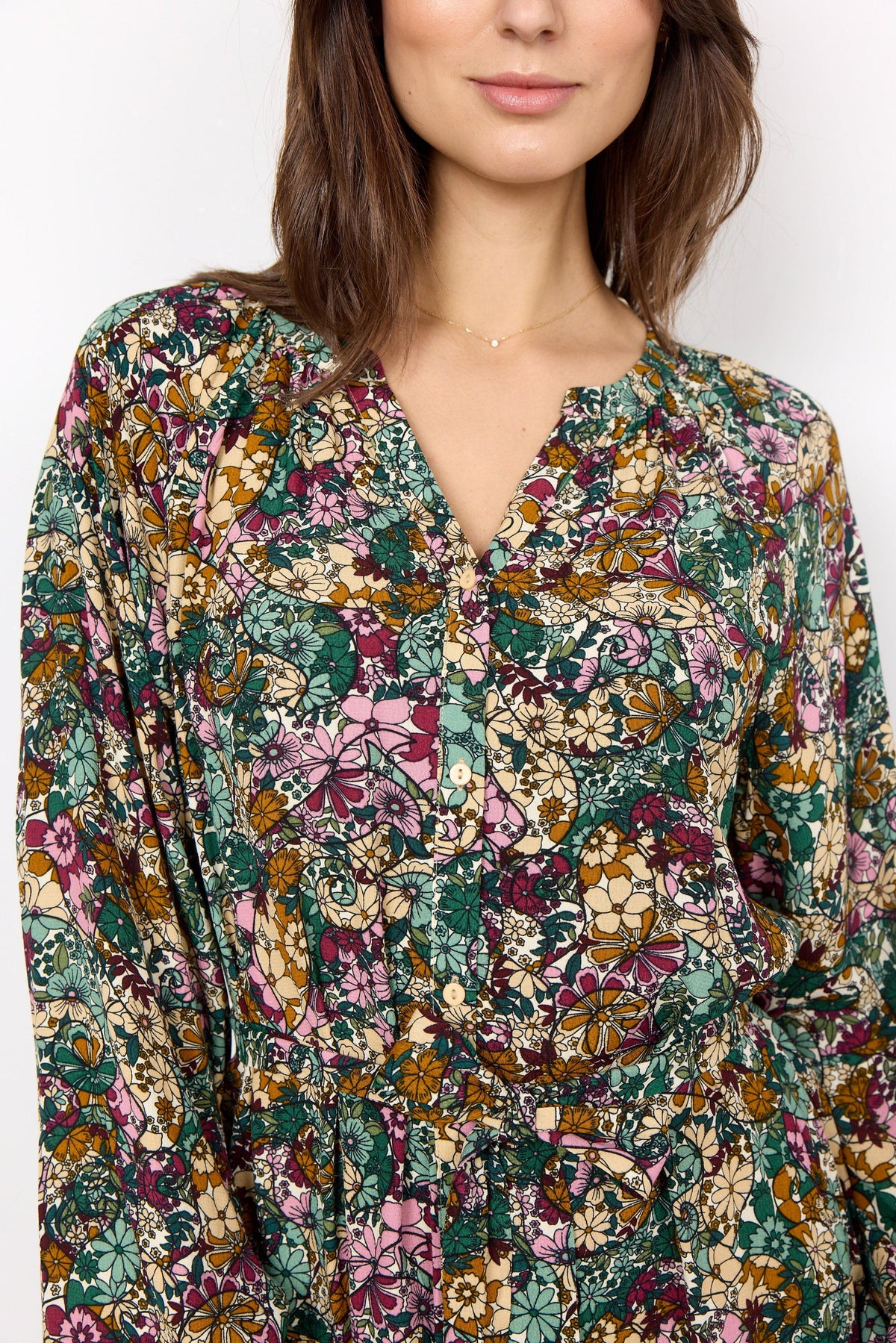 Soyaconcept Crepe Floral Dress