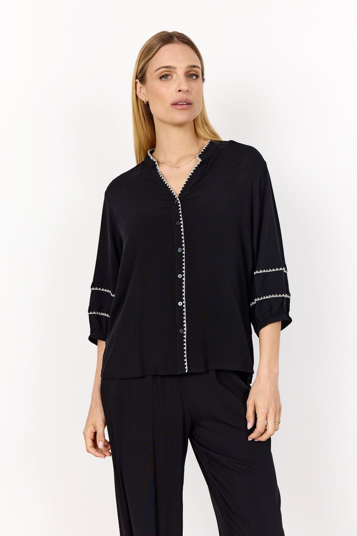 Soyaconcept Trim Detail Blouse