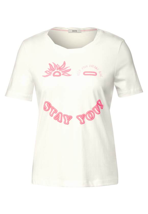 CECIL Smile Print T-Shirt