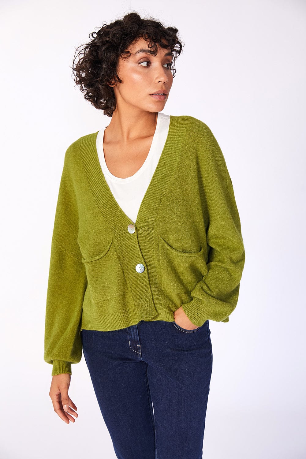 ART Two Button Cardigan