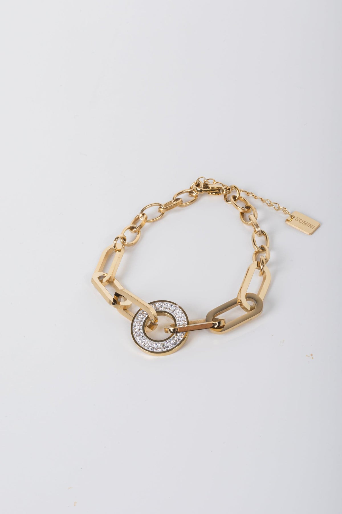 Diamante Circle Bracelet