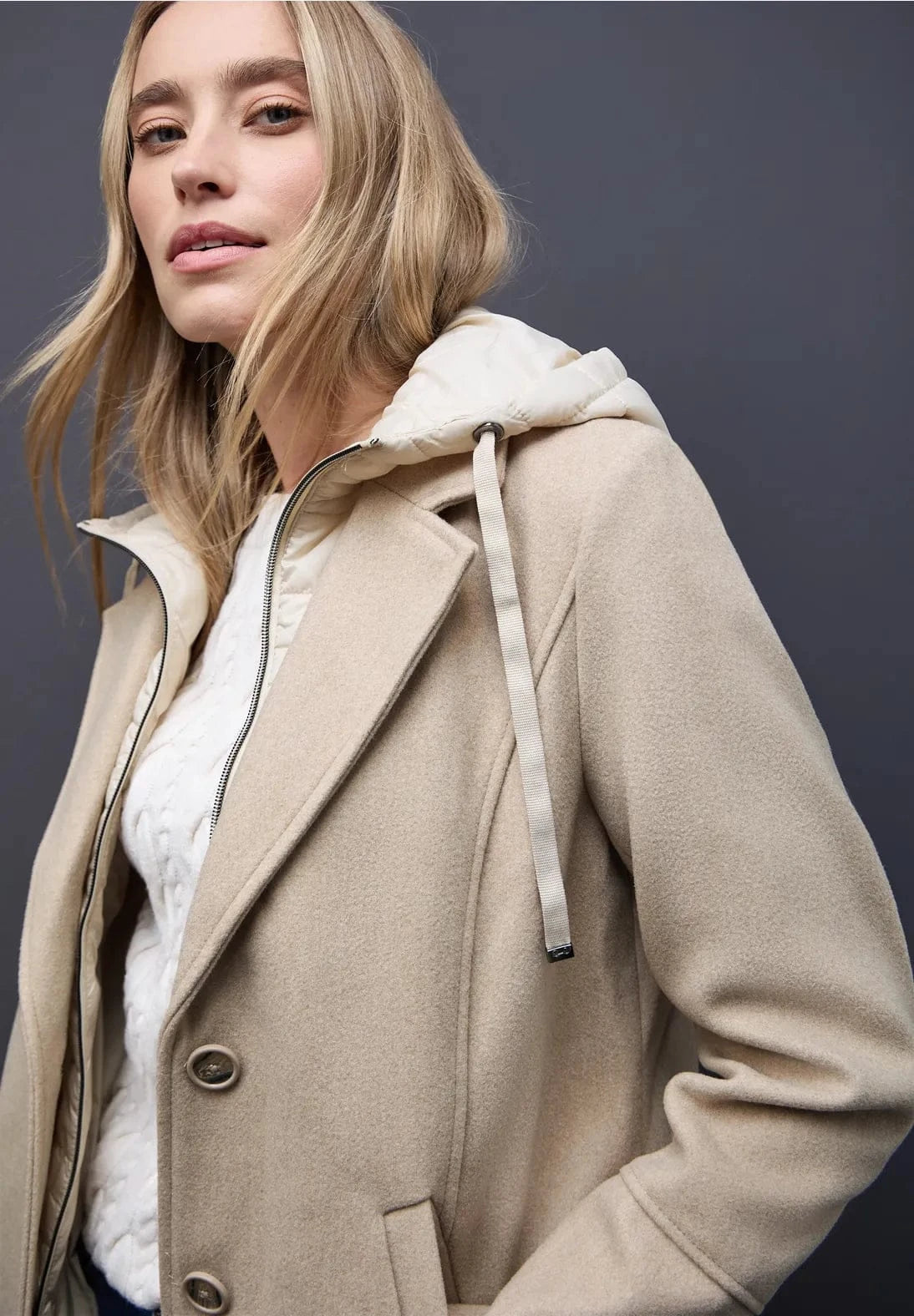 Street One Inlay Coat