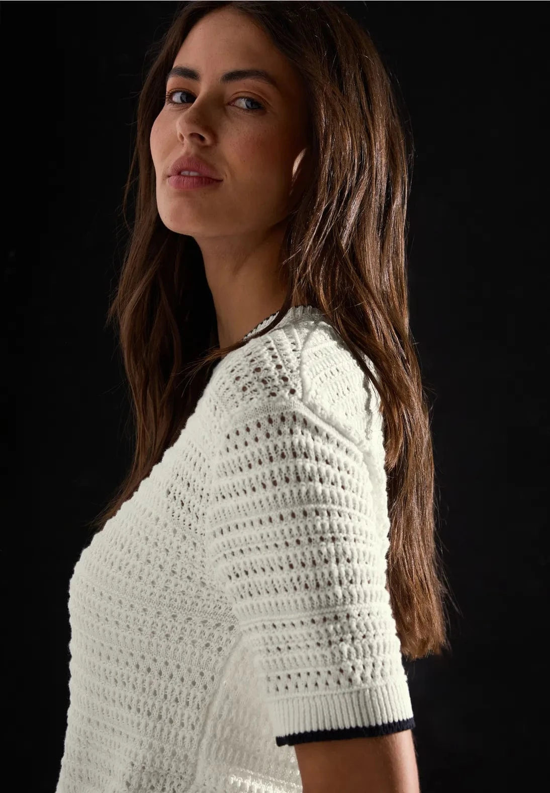 Street One Pointelle Sweater