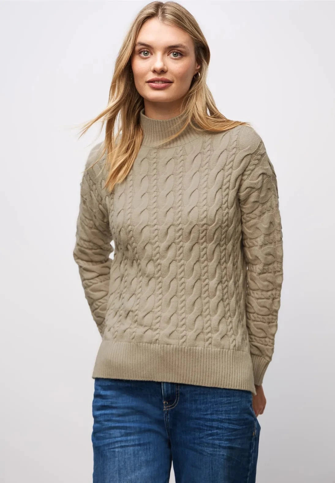 Street One Cable Sweater