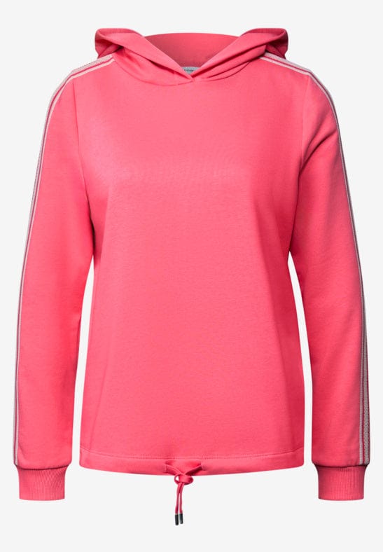 Street One Hoody With Side Stripe