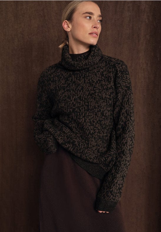 Street One Turtleneck Jacquard Knit