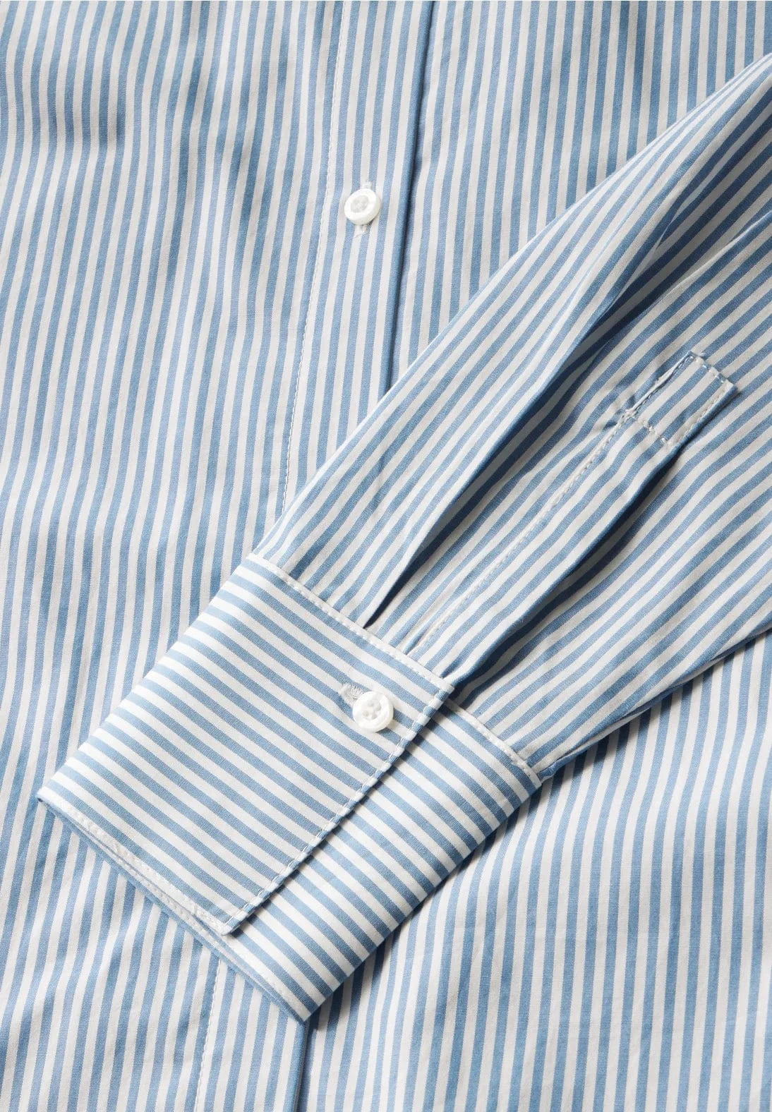 Street One Striped Collar Blouse