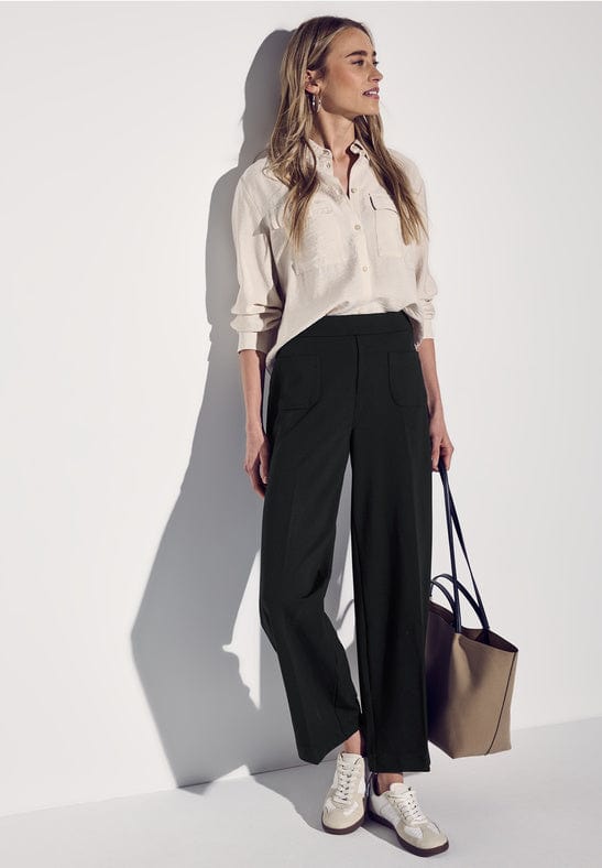 Street One Front Pocket Straight Leg Trouser