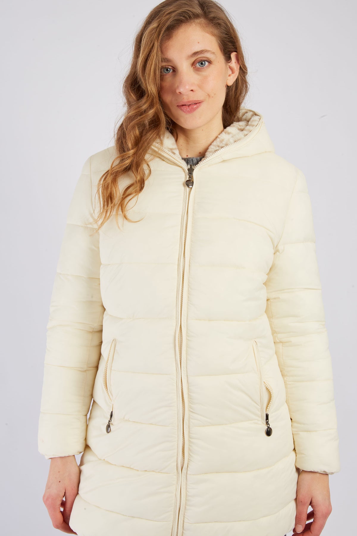 Derhy Reversible Animal Print Coat