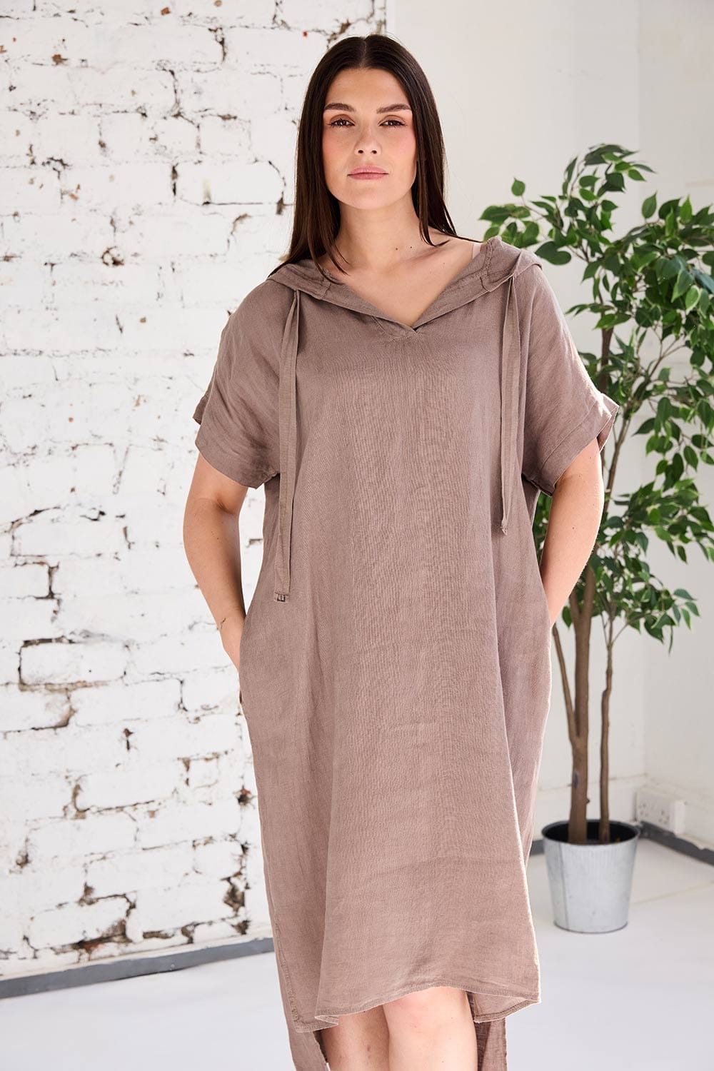 ART Hooded Dress – Choice Boutique
