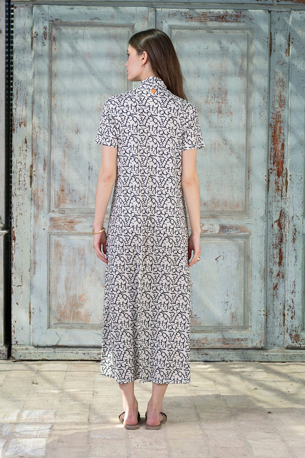 HONGO Multi Logo Dress