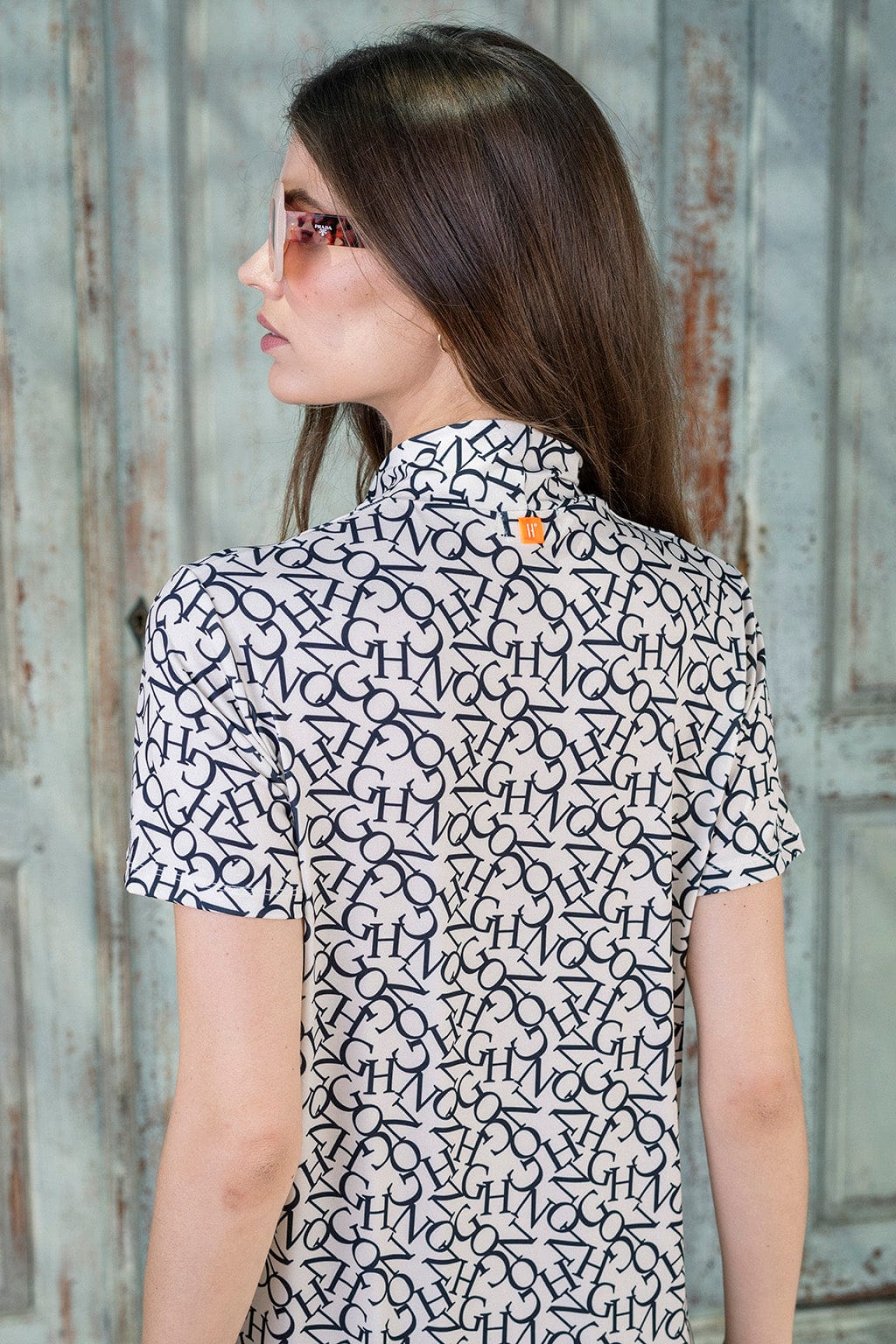 HONGO Multi Logo Dress