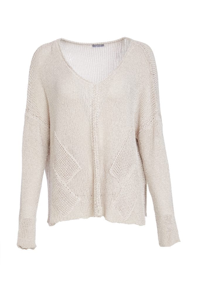 NAYA Ribbon Crochet Knit