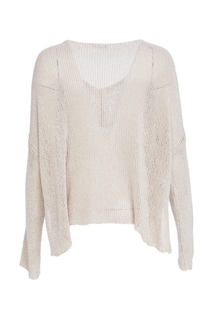 NAYA Ribbon Crochet Knit