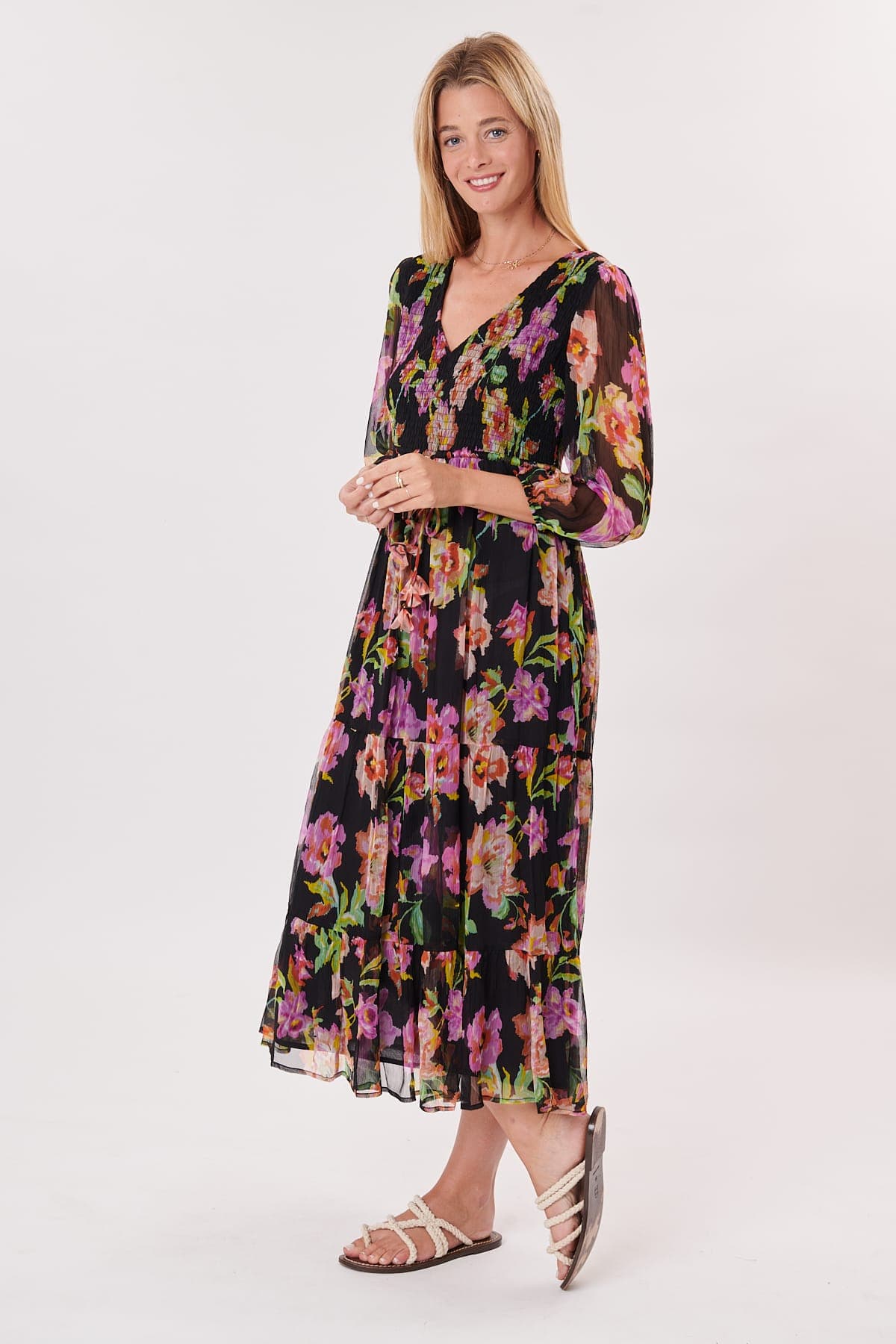 Derhy Iris Print Dress