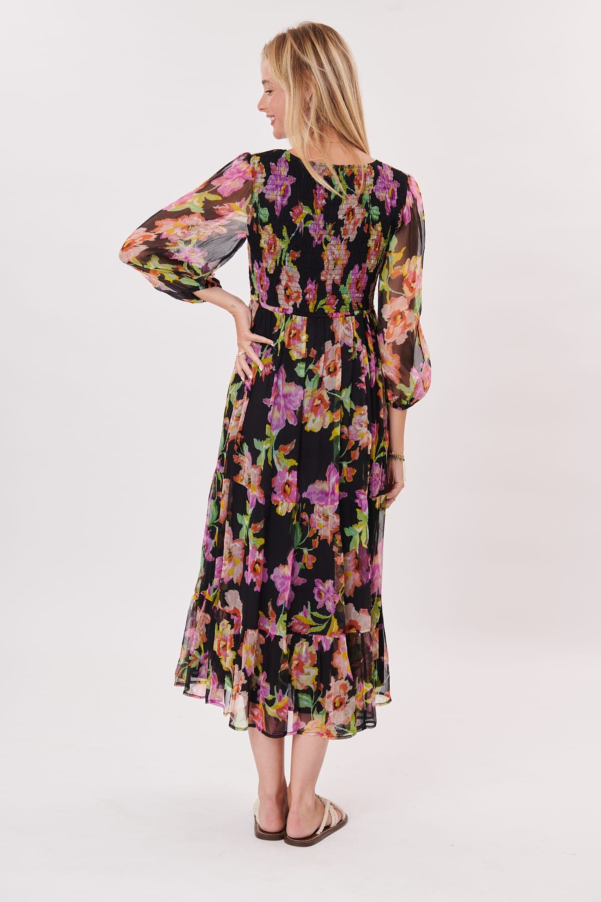 Derhy Iris Print Dress