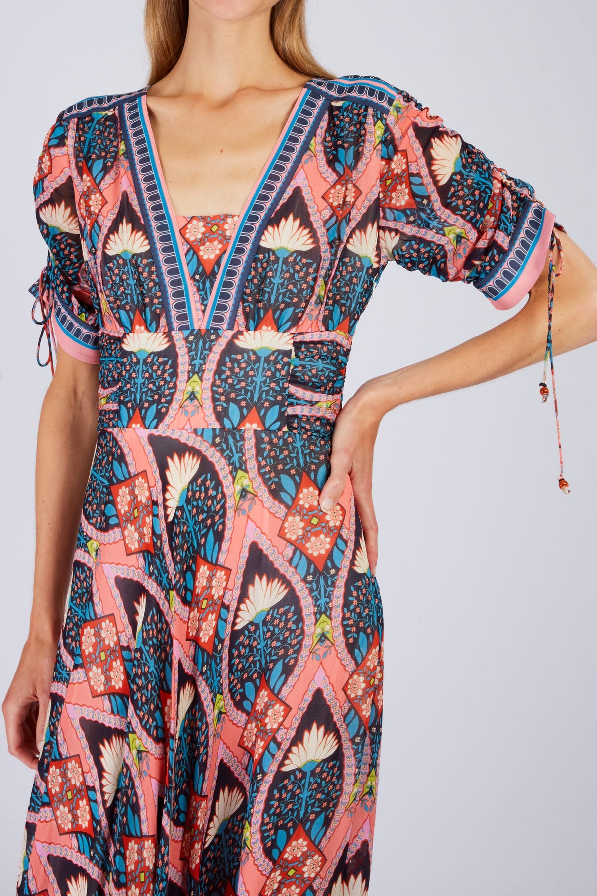 Derhy Abstract Print  Dress