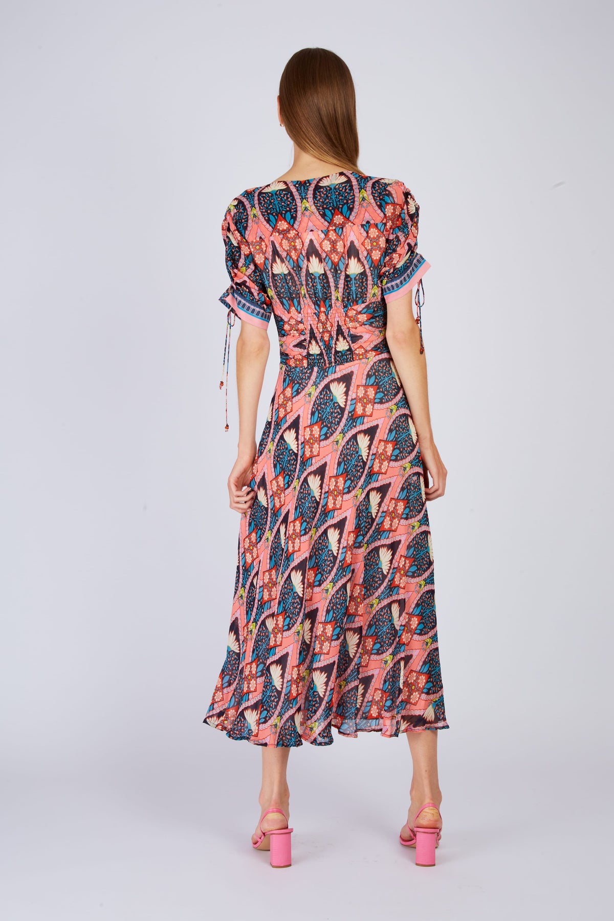 Derhy Abstract Print  Dress