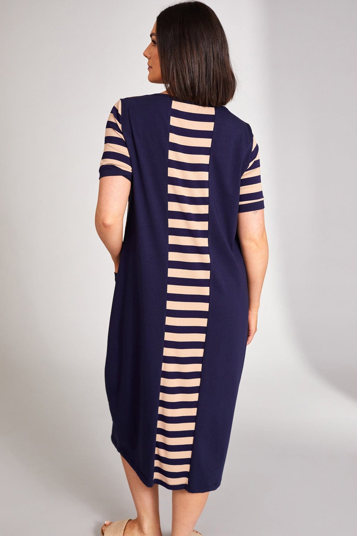 PERUZZI Stripe Dress