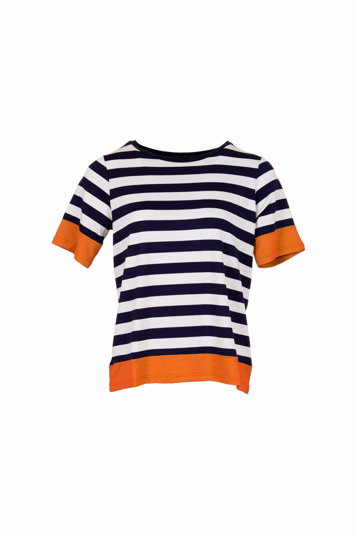 Peruzzi Stripe T-Shirt With Colour Pop