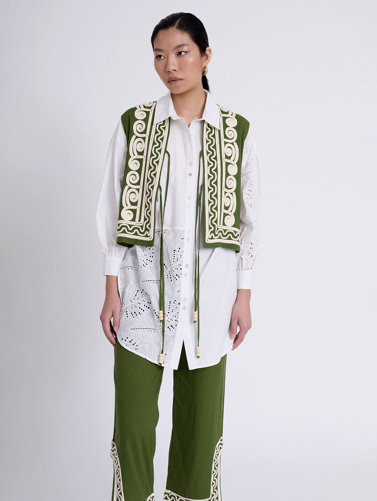 Skatie Embroidered Shirt