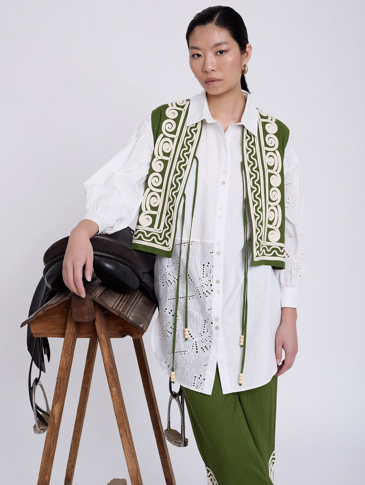 Skatie Embroidered Shirt