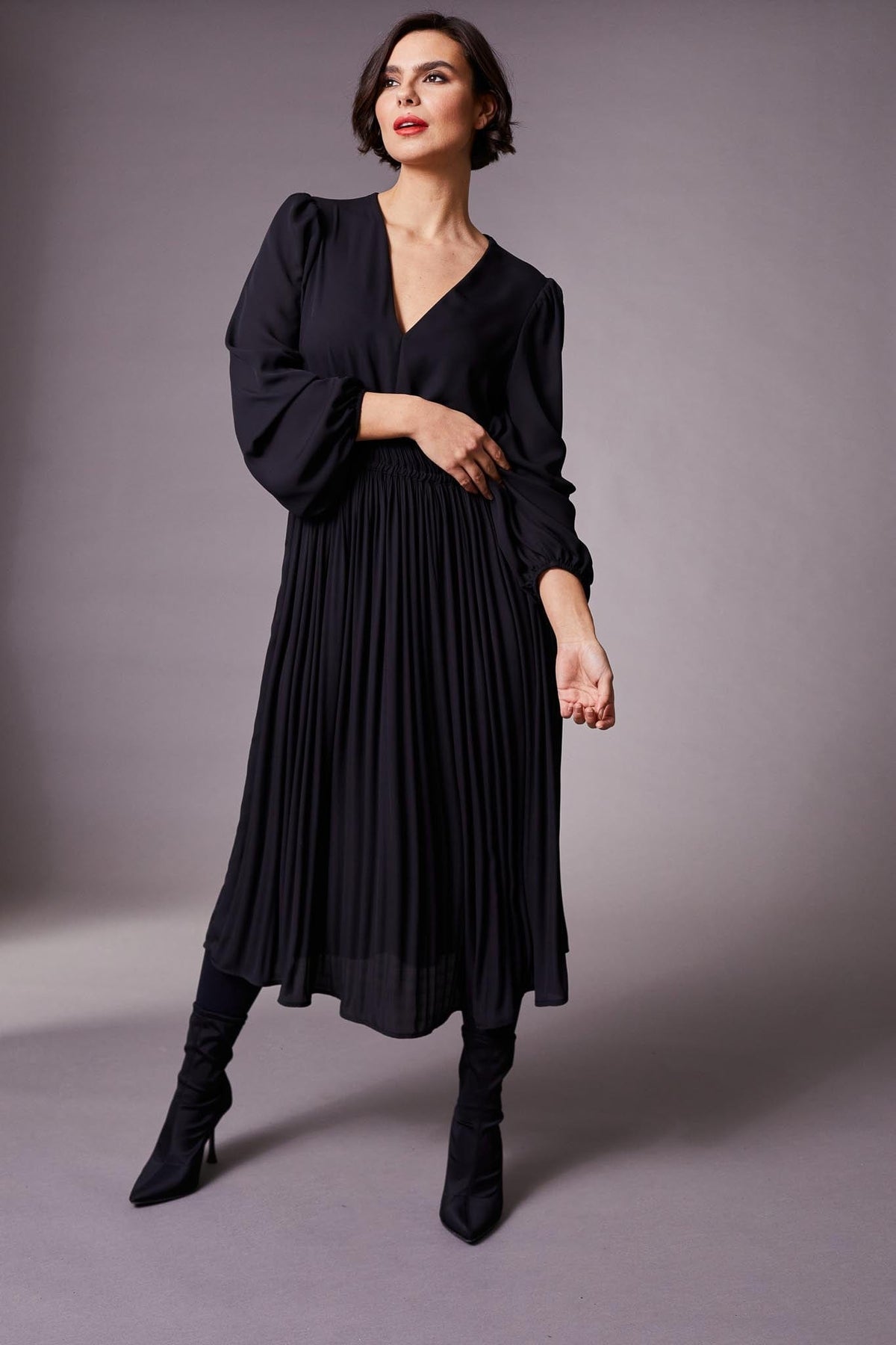 PERUZZI Ruched Dress