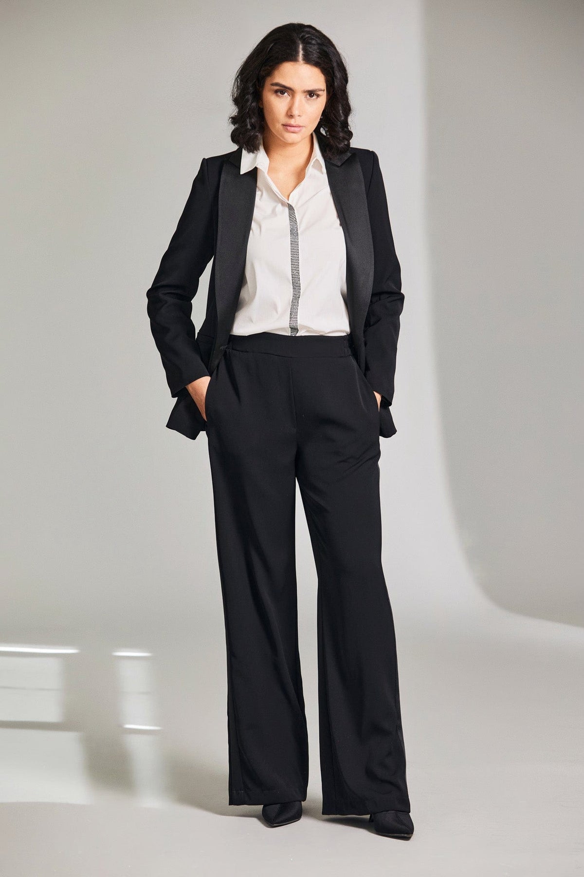 PERUZZI Chiffon Diamante Shirt