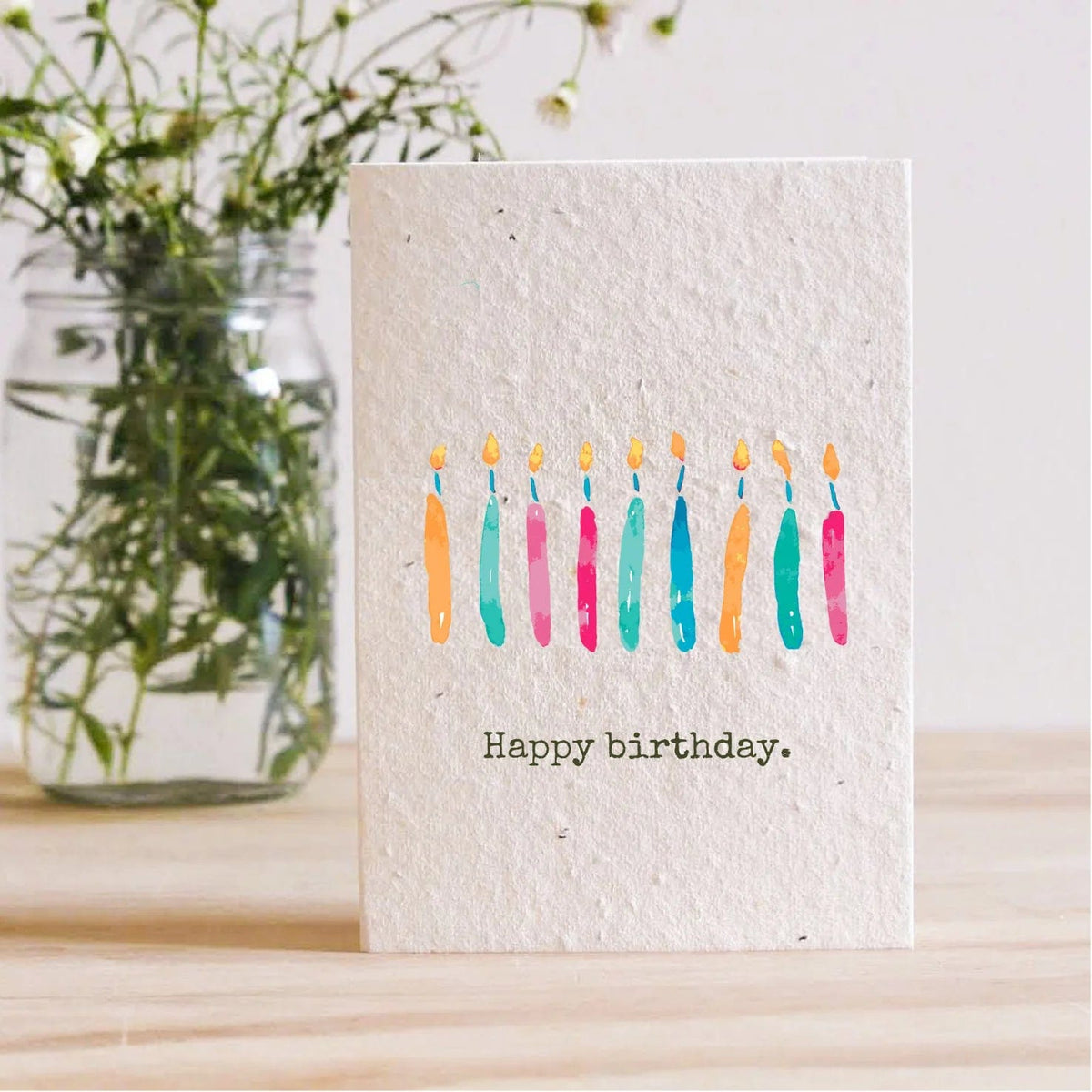 Happy Birthday Plantable Seed Card