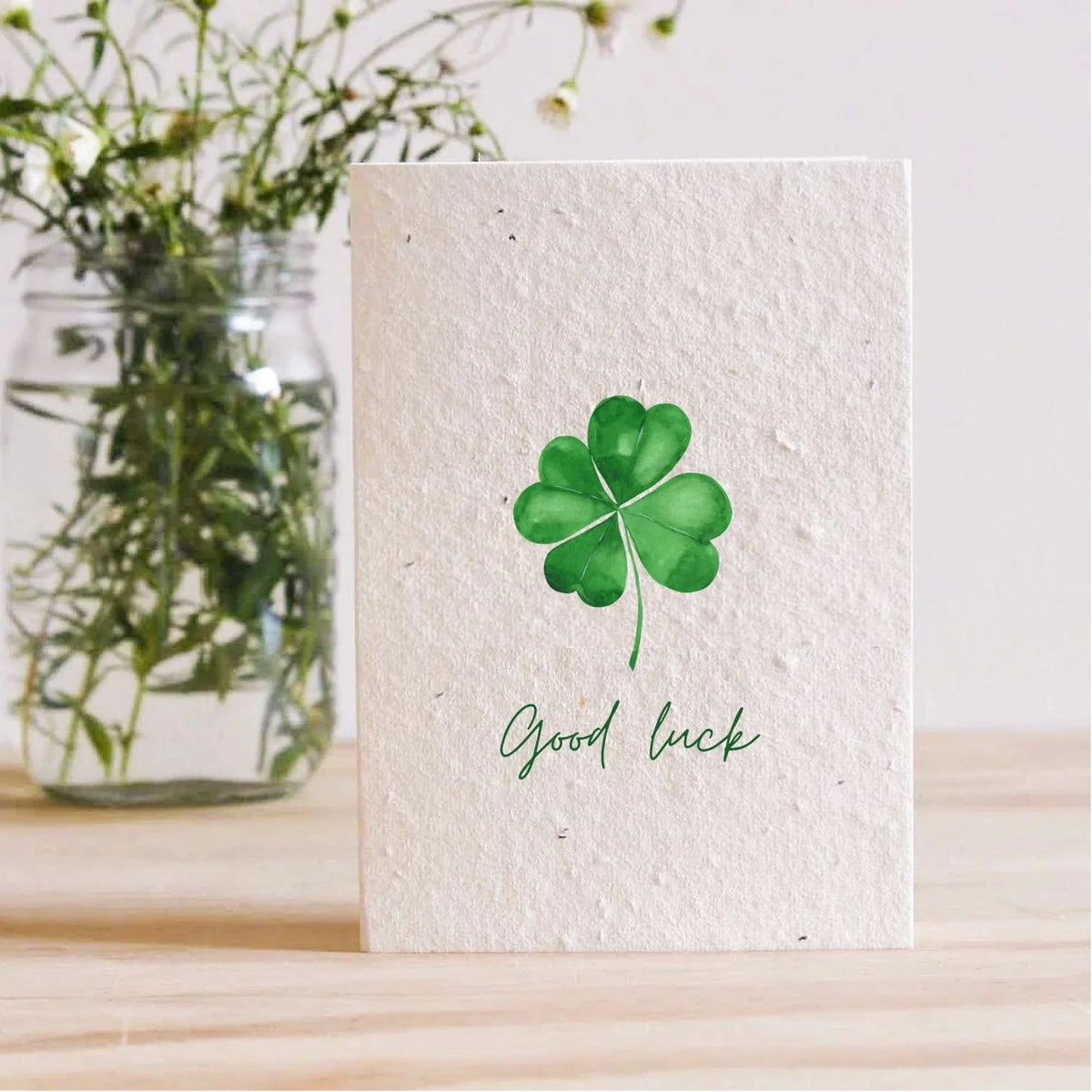 Good Luck Plantable Seed Card