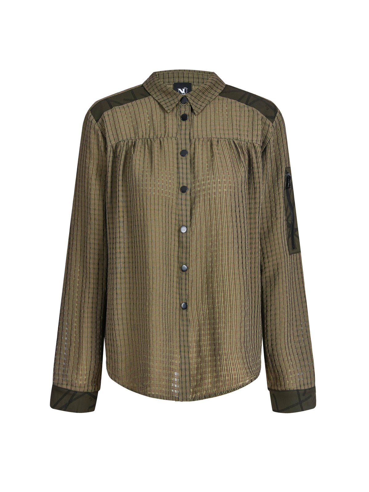 NU Patch Detail Shirt