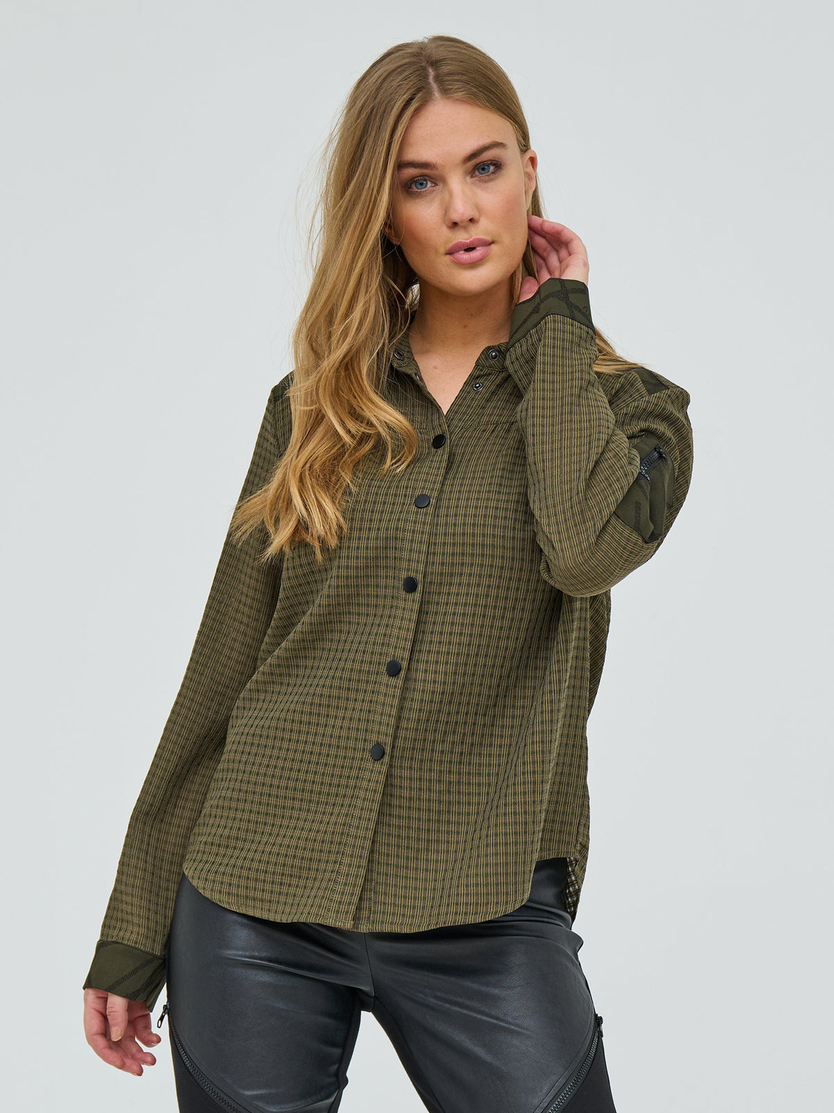 NU Patch Detail Shirt