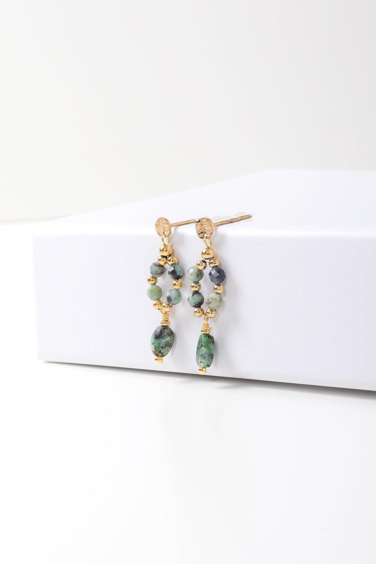 Turquoise Cluster Earring