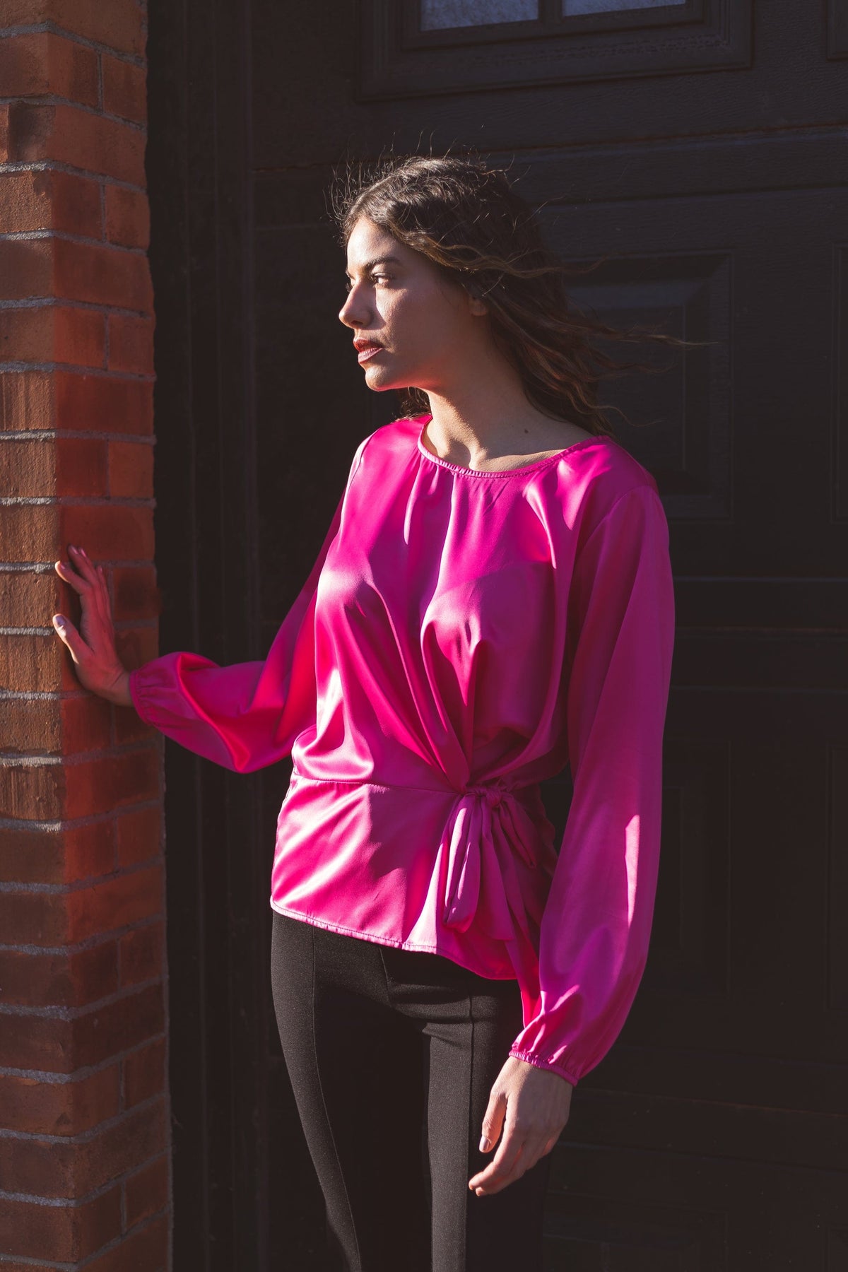 PERUZZI Satin Blouse