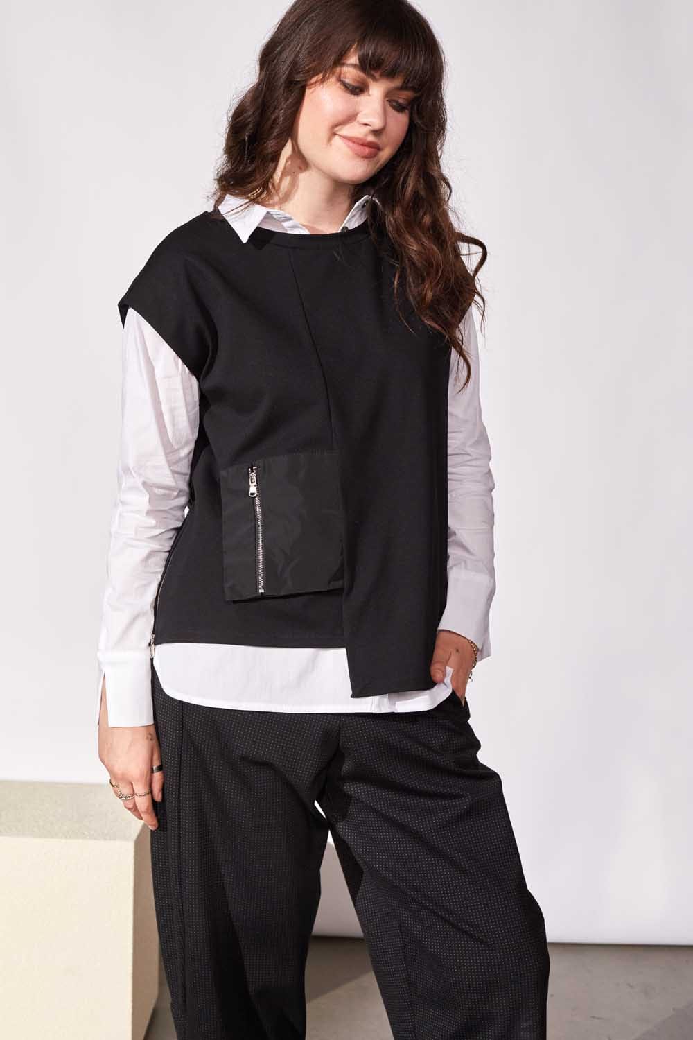 PERUZZI Button White Shirt