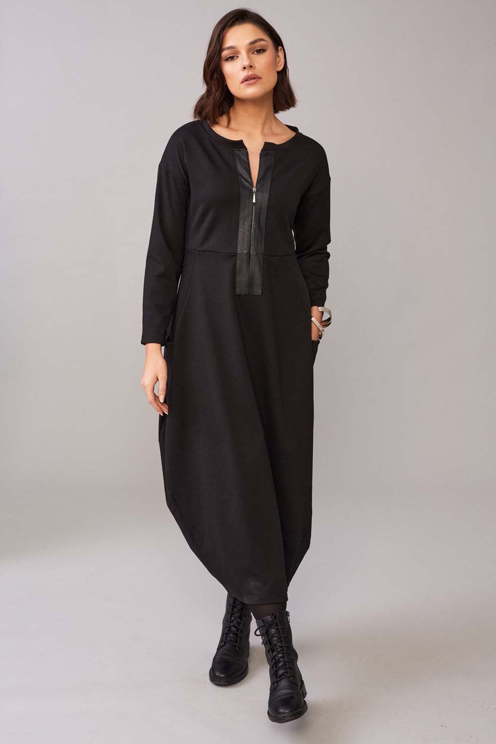Peruzzi Aztec Dress Black/Multi S24112 main image 1