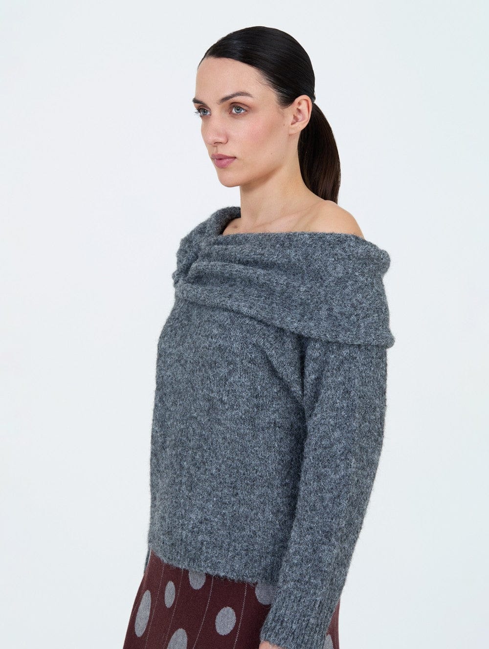 Skatie Off Shoulder Knit