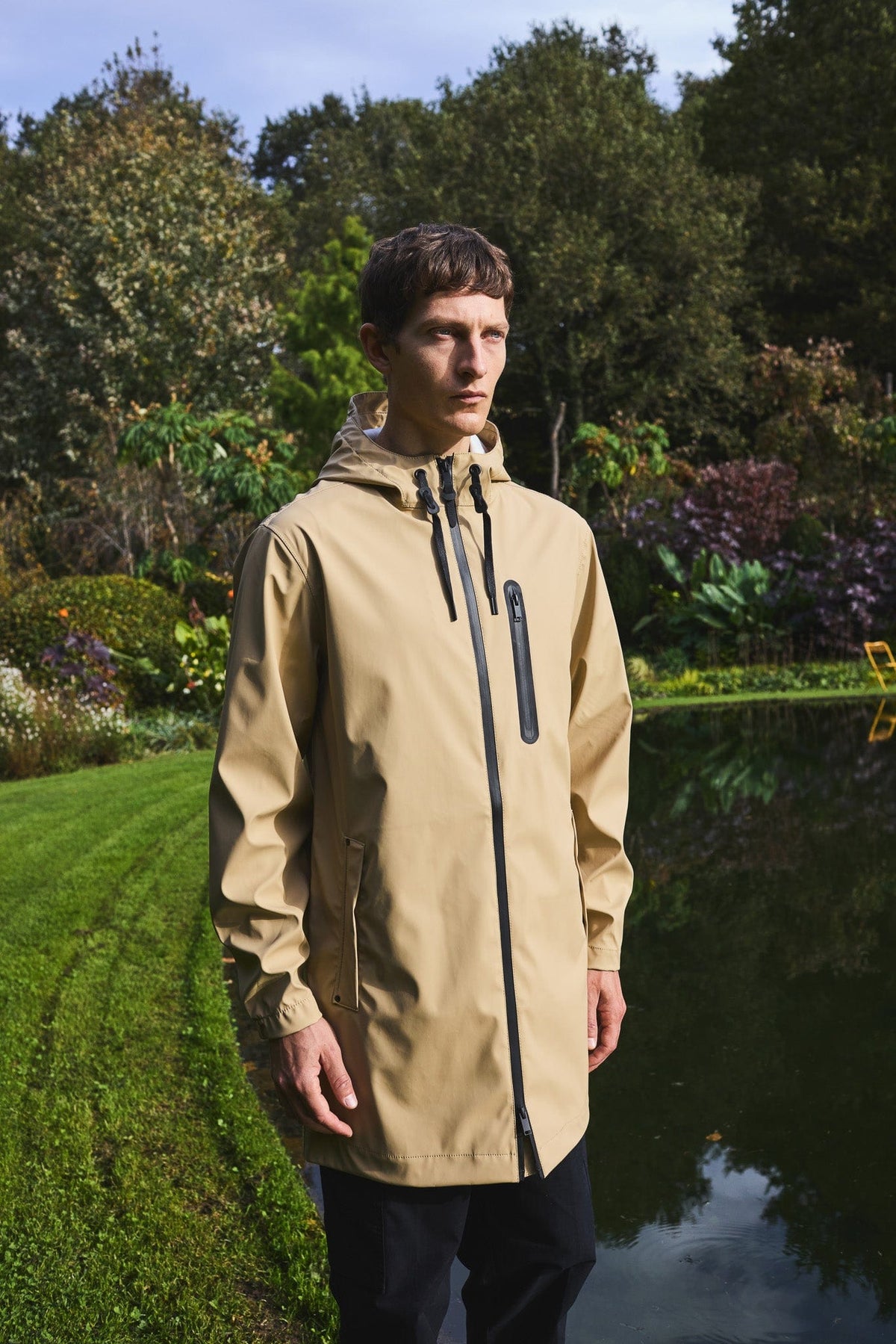 TANTÄ Zip Pocket Waterproof Coat