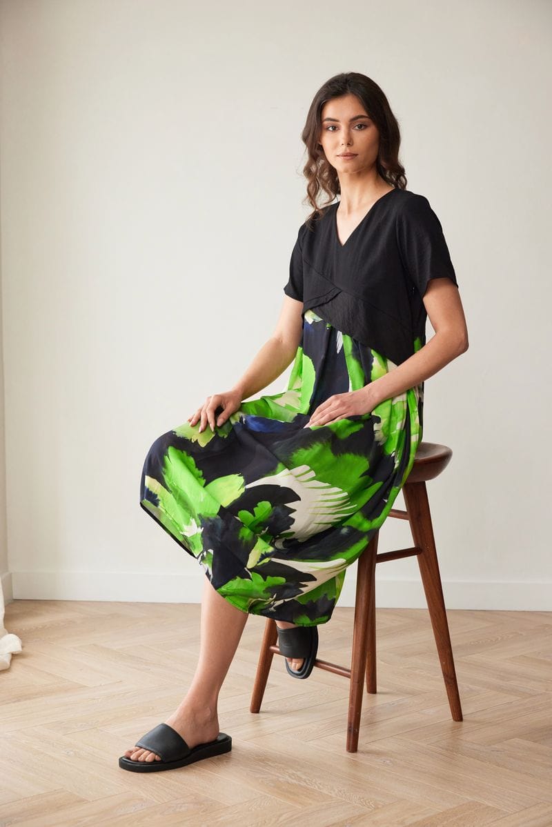 PERUZZI Crossover Dress