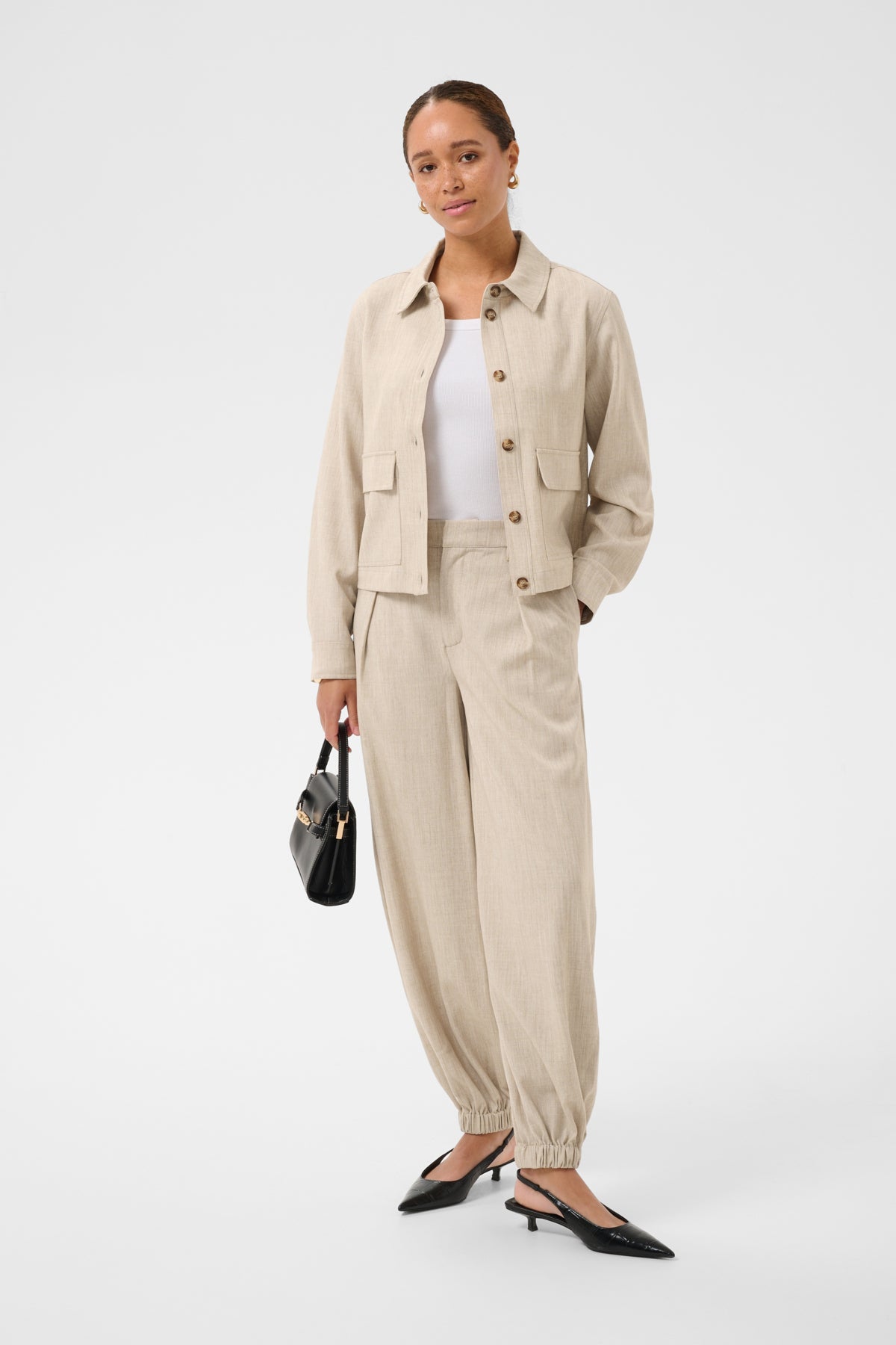 KAFFE Front Pocket Jacket