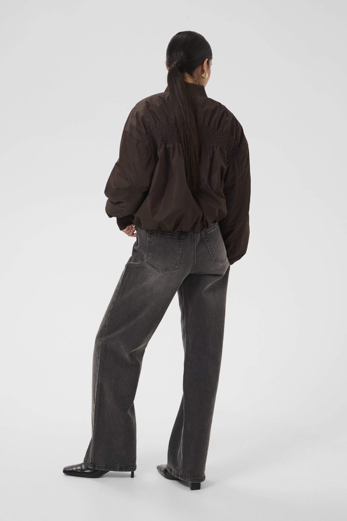 KAFFE Ruched Stitch Jacket