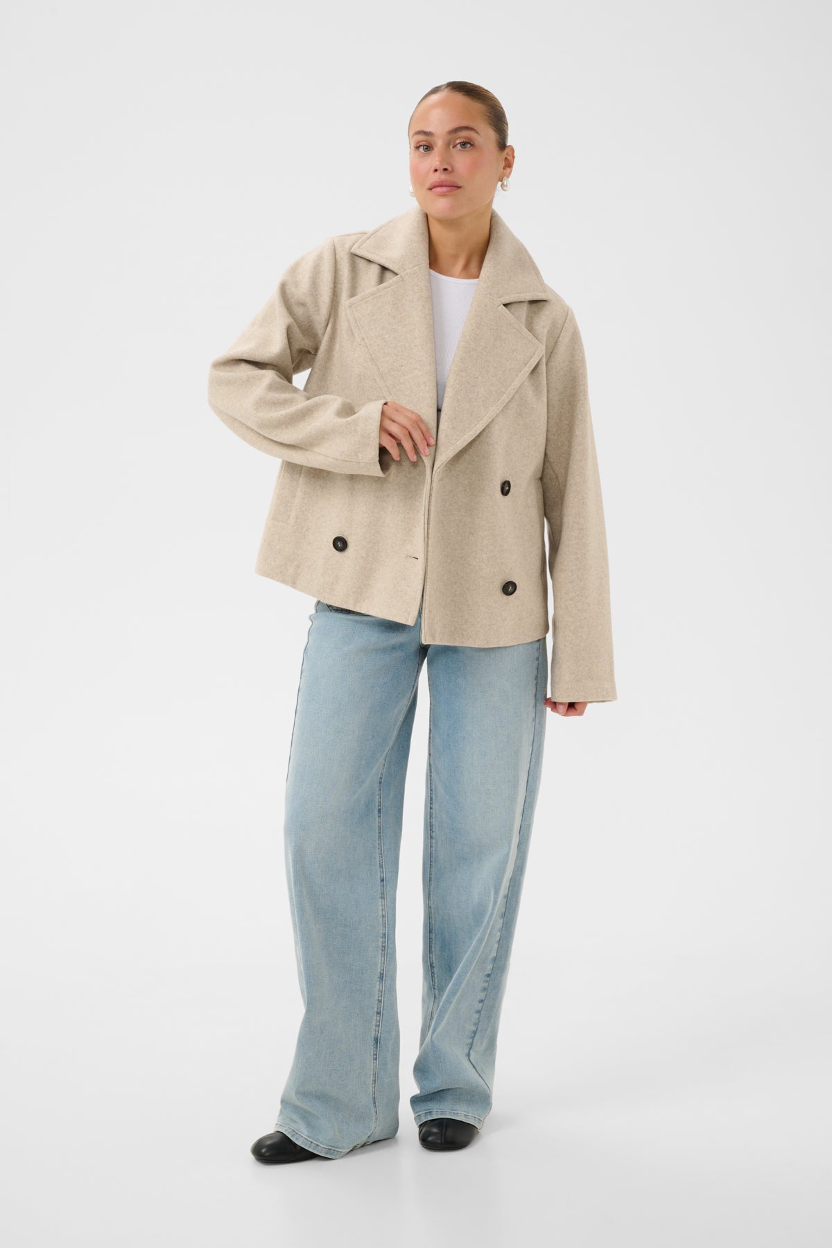 KAFFE Double Button Jacket