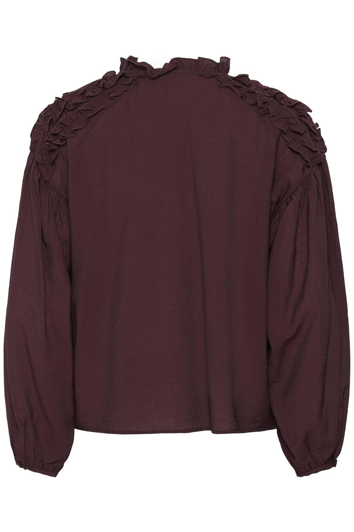 KAFFE Ruffle Blouse