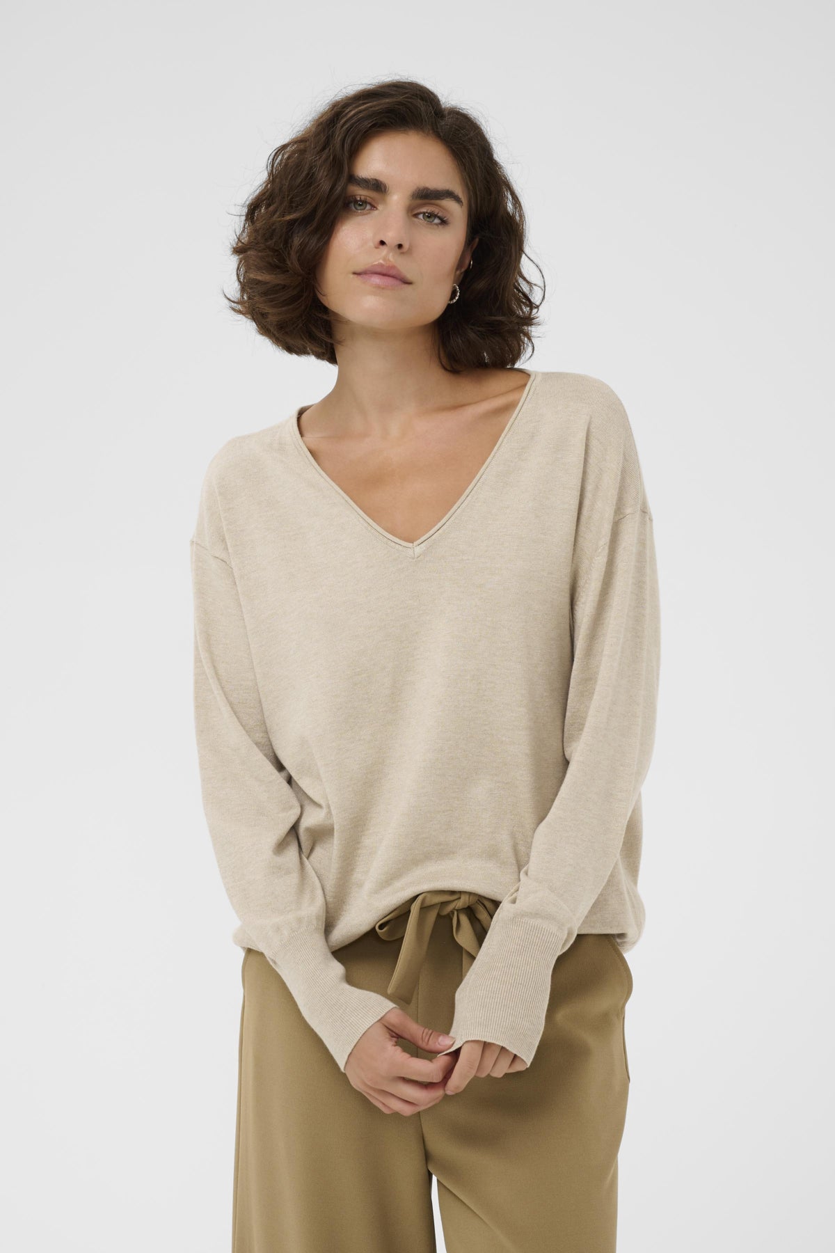 KAFFE V-Neck Sweater