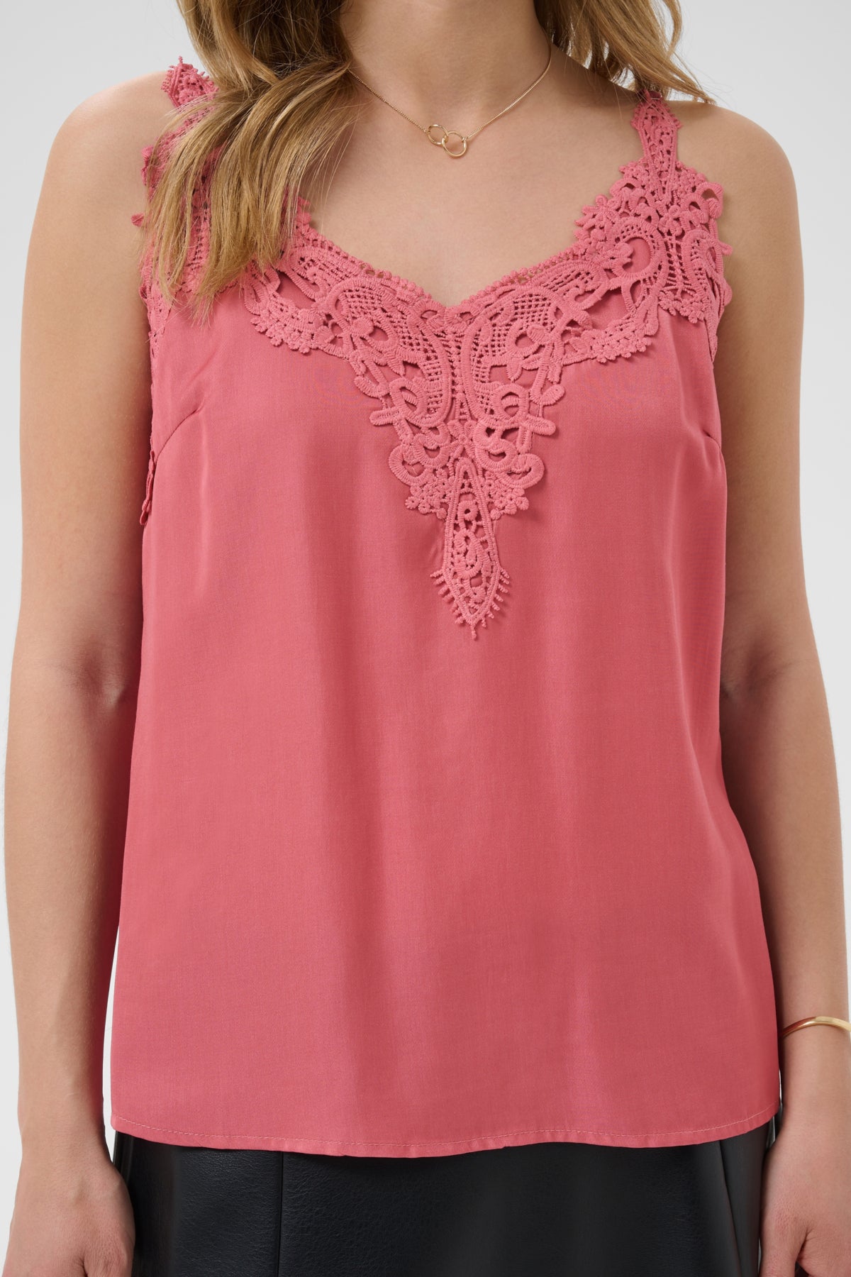 Cream Lace Cami